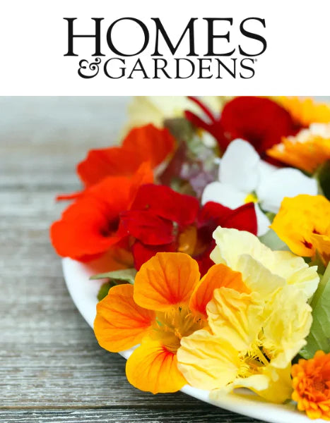 HOMES & GARDENS: Plants to Grow for Edible Spring Flowers by Thomas Rutter